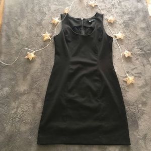 Black Dress Sheer Lace Back